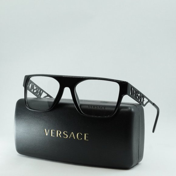 Versace Other - FINAL PRICE NEW VERSACE VE3326U 5380 55MM BLACK EYEGLASSES